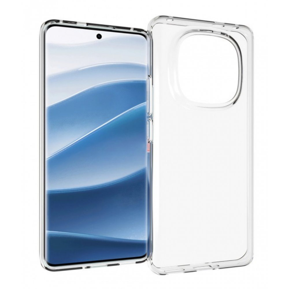 Xiaomi Redmi Note 14 Pro Plus 5G vékony szilikon hátlap,Átlátszó (TPU-XIA-REDMIN14PPTP)