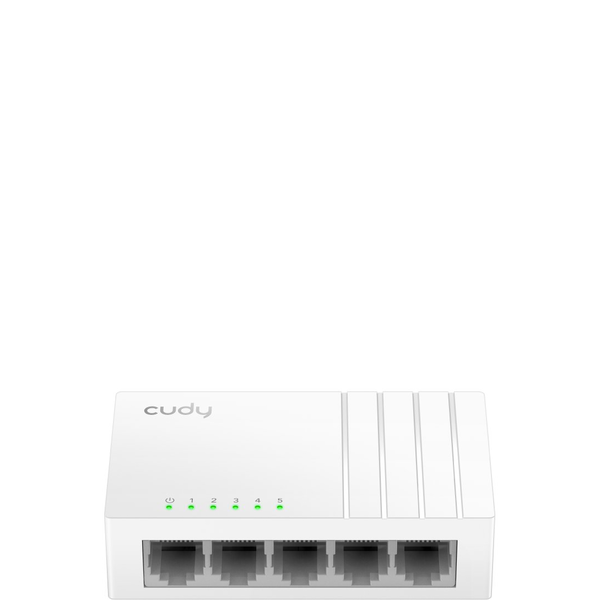 Cudy GS105U switch di rete Non gestito Gigabit Ethernet (10/100/1000) Bianco