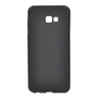 Szilikon telefonvédő (matt) FEKETE [Samsung Galaxy J4 Plus (SM-J415F)]
