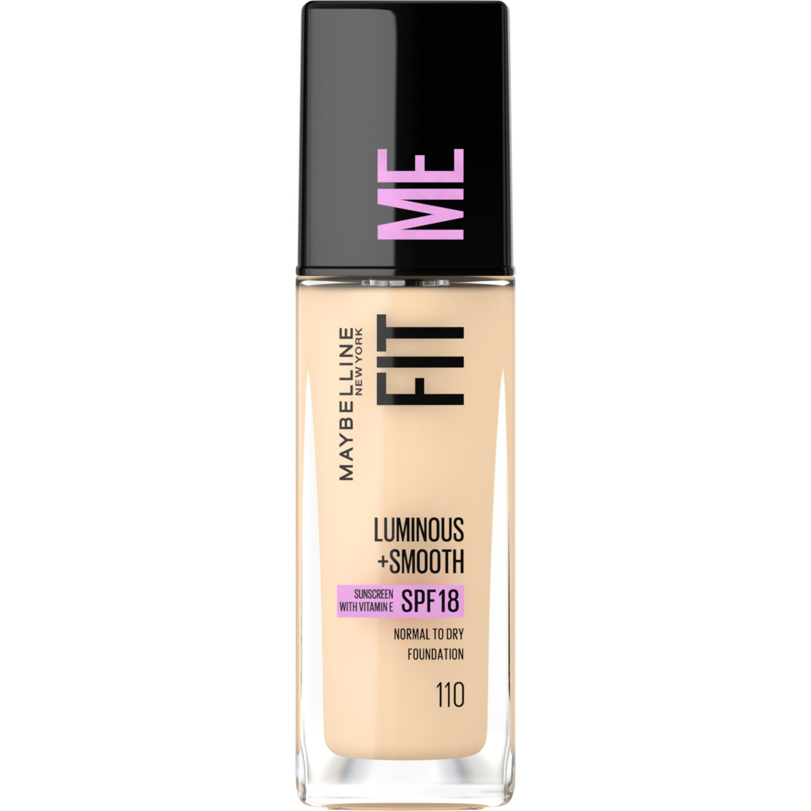 MAYBELLINE NEW YORK Fit me Luminous + Smooth 110 Porcelain make-up 30 ml (3600530746507)