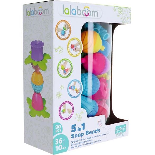 Trefl Lalaboom: Montessori bébi fejlesztőjáték 30 részes (61079) (T61079)