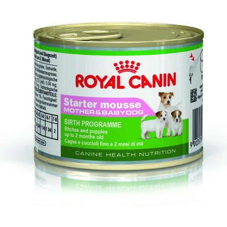 Royal Canin Starter Mother & Babydog Mousse - Kölyök Kutya Pépes Nedves Táp 195 g