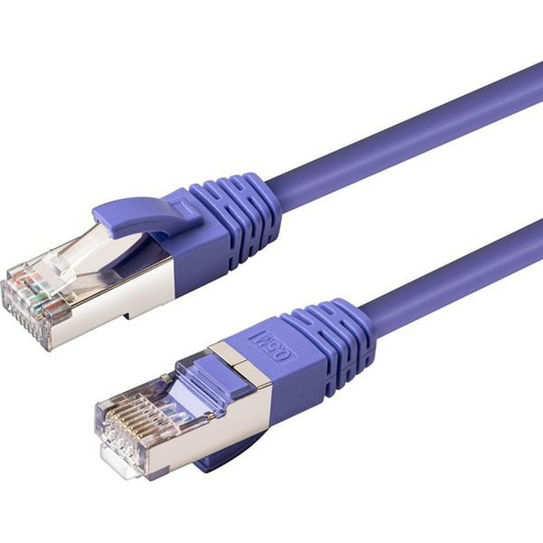 Microconnect MC-SFTP6A30P cavo di rete Viola 30 m Cat6a S/FTP (S-STP) Rotondo