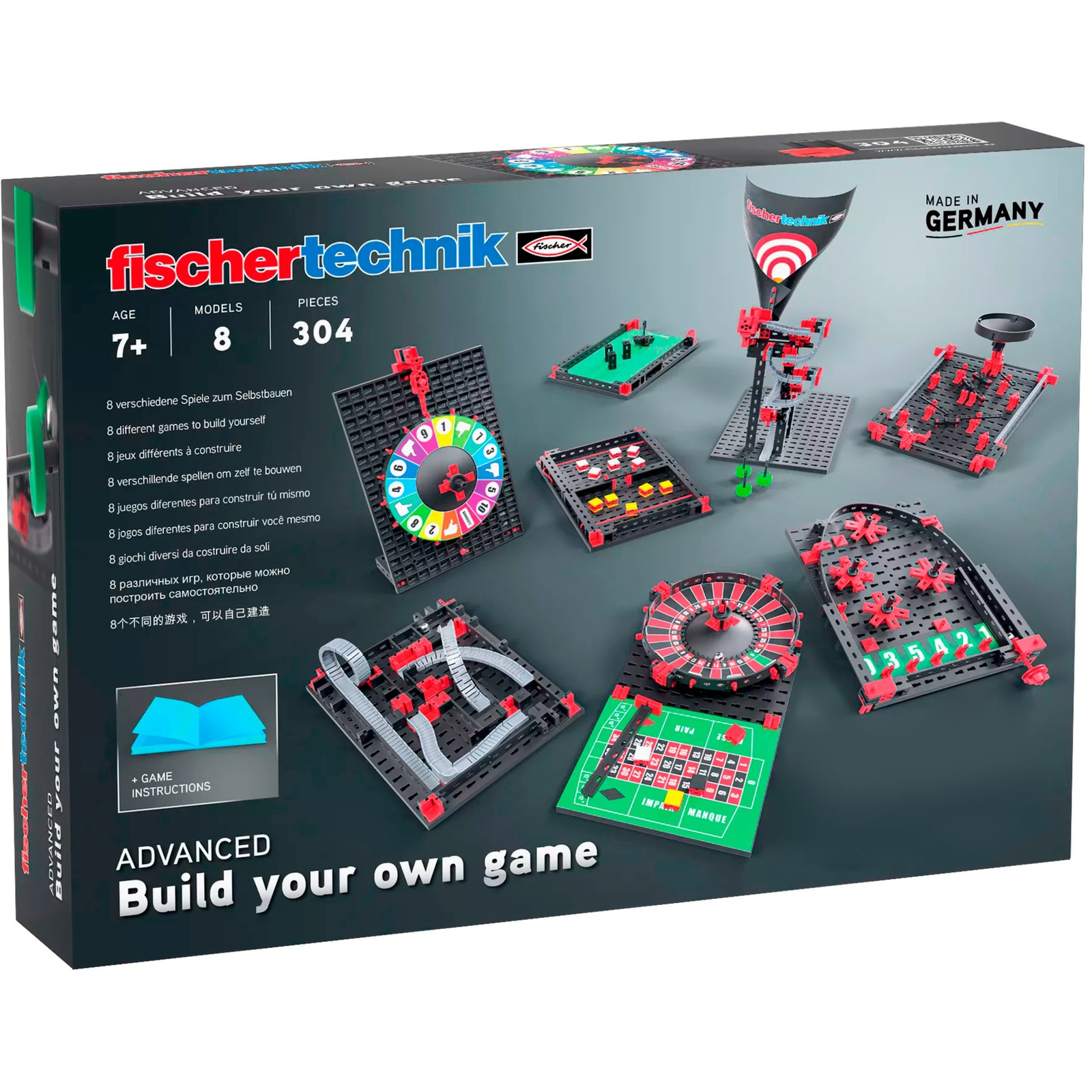 Fischertechnik Build your own game 304 darabos készlet (564067)
