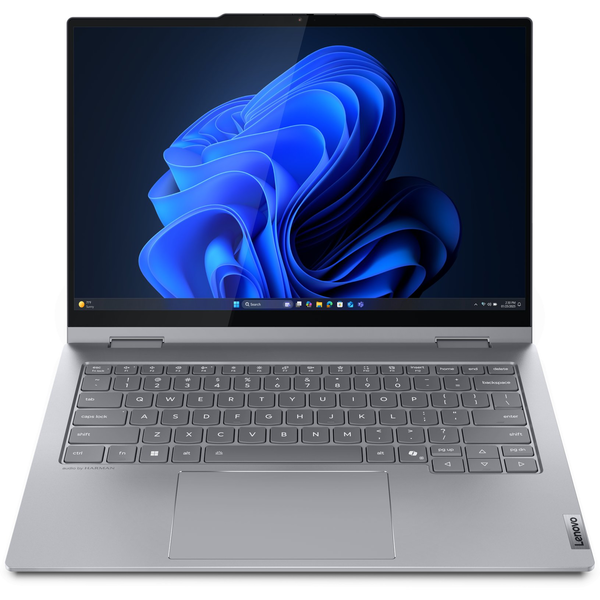 Lenovo ThinkBook 14 2-in-1 G5 IAU Intel Core Ultra 5 225U Хибриден (2 в 1) 35,6 см (14") Тъчскрийн WUXGA 16 GB DDR5-SDRAM 512 GB SSD Wi-Fi 6E (802.11ax) Windows 11 Pro Американски международен език Сив