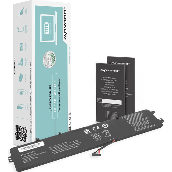 Bateria Movano Bateria L14M3P24 L14S3P24 do Lenovo 700-15ISK