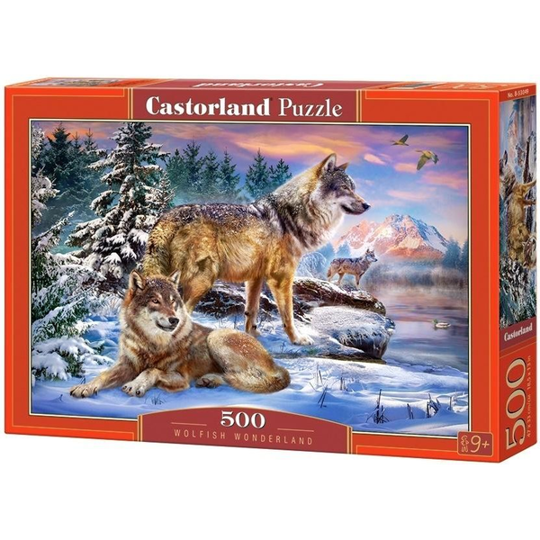 Castorland Wolfish Wonderland Puslespil 500 stk Dyr