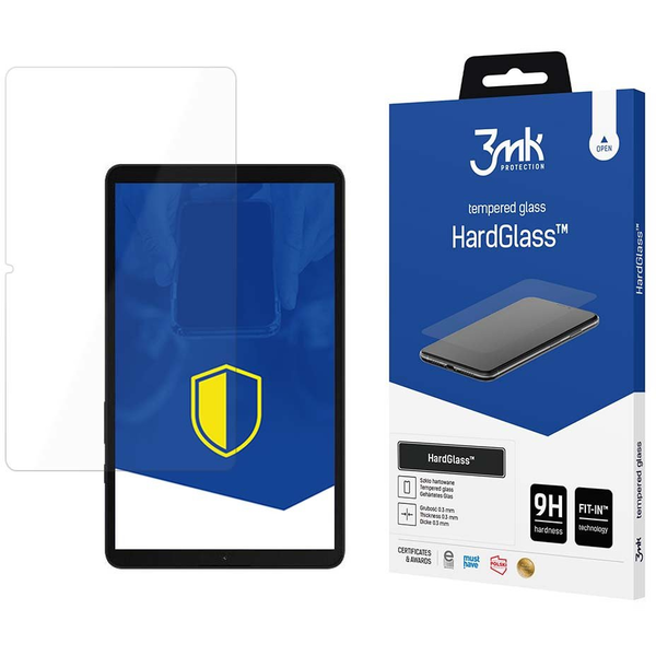 3MK HardGlass edzett üvegfólia 9H Samsung Galaxy Tab S9 FE+
