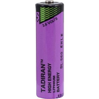 Tadiran Batteries SL 560 S Speciális elem Ceruza (AA) Magas hőmérséklet álló Lítium 3.6 V 1800 mAh 1 db (11 1 05601 00)
