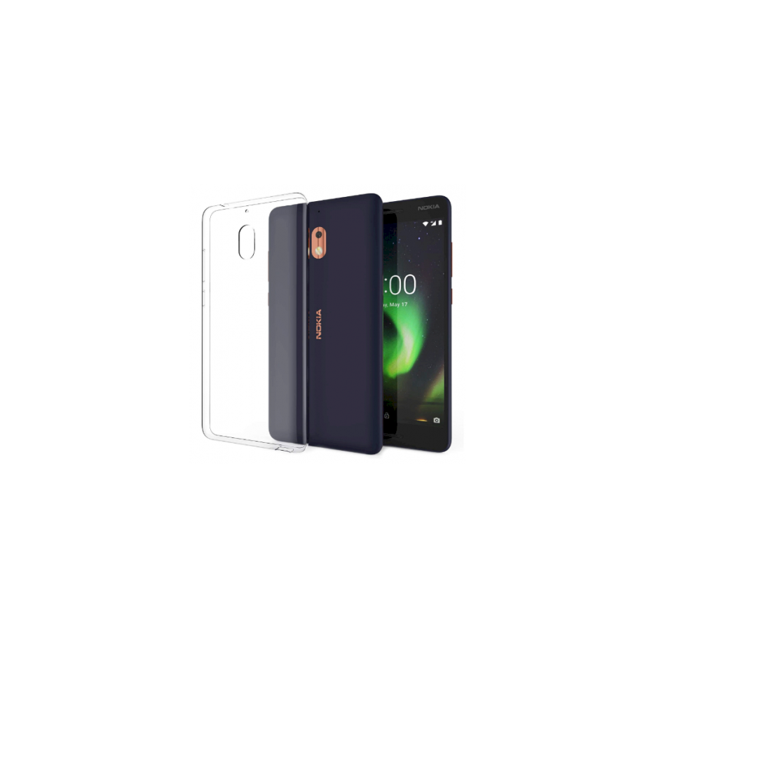 Fusion Nokia 2.1 Tok - Átlátszó (FSN-BC-05-NOK21-TR)