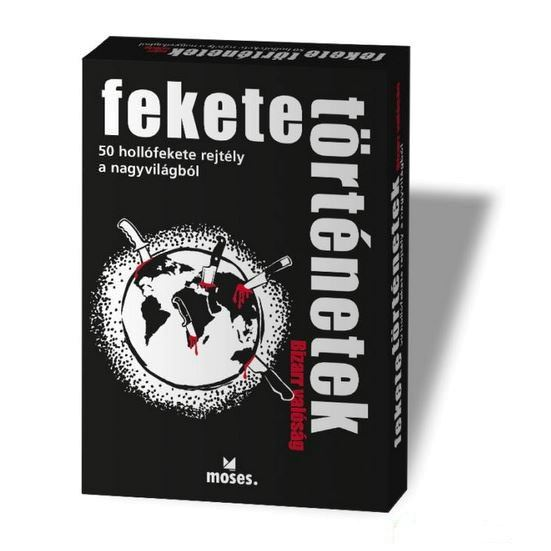 Asmodee Fekete történetek: Bizarr valóság 50 kártyás társasjáték (REF32105)