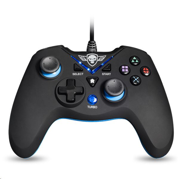 Spirit of Gamer XGP Wired kontroller fekete-kék (SOG-WXGP) (SOG-WXGP)