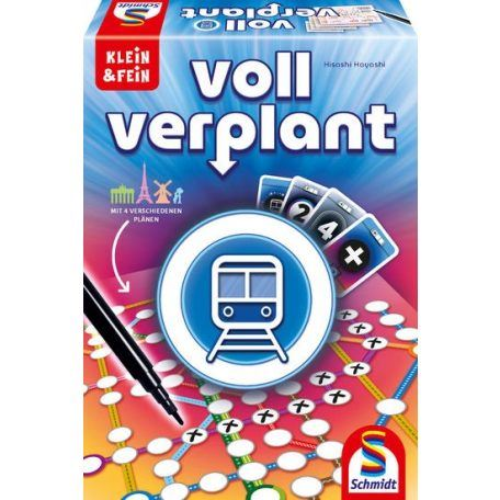 Schmidt Spiele Voll verplant настолна игра на немски език за деца на 8 години