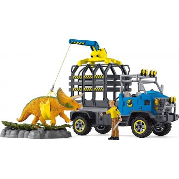Комплект за игра Schleich, Dinosaurs, Dino Truck