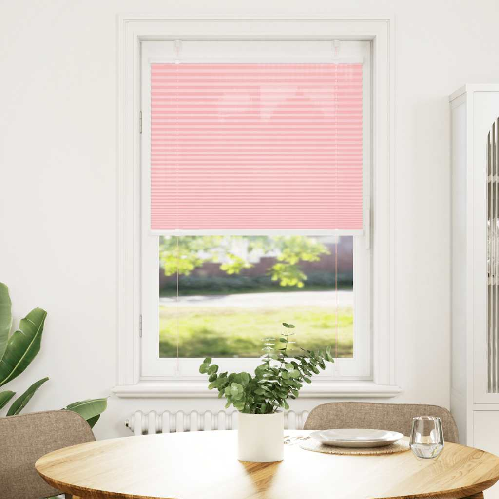 pliszírozott redőny rózsaszín 75x150 cm szövetszélesség 74,4 cm (4015444)