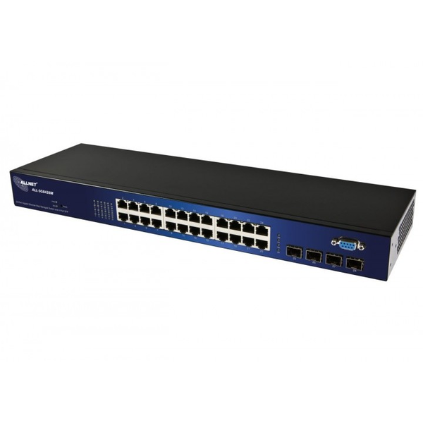 Allnet ALL-SG8428M Hálózati switch 24 + 4 Port