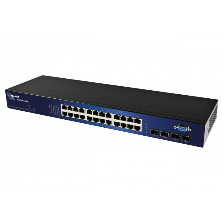 Allnet ALL-SG8428M Hálózati switch 24 + 4 Port (ALL-SG8428M)
