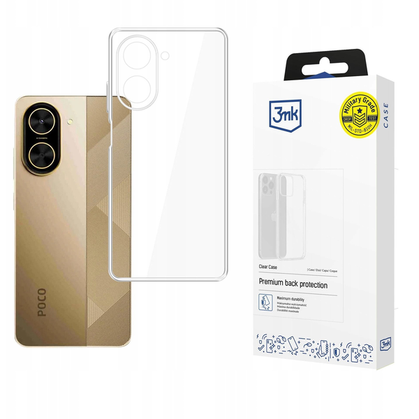 3MK Clear Case Xiaomi Redmi A5 4G / Poco C71 4G átlátszó