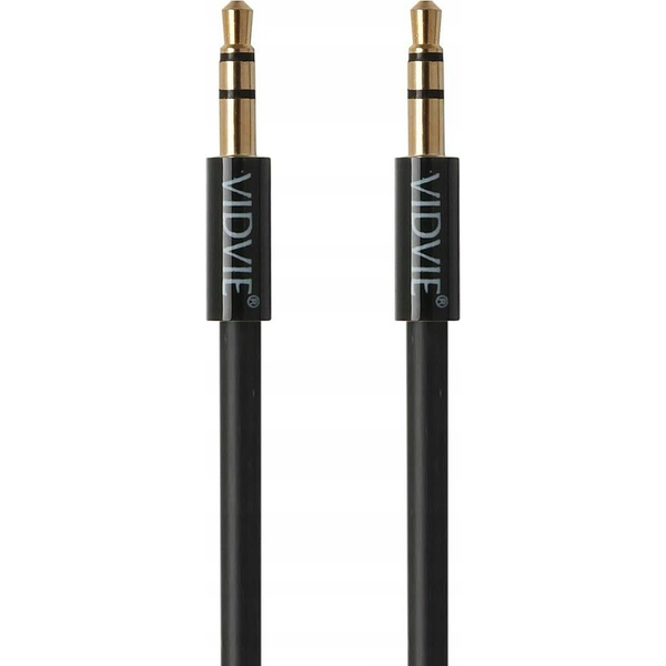 Cable Audio Vidvie Al1105n Jack 3,5mm A Jack 3,5mm Negro 1.5m