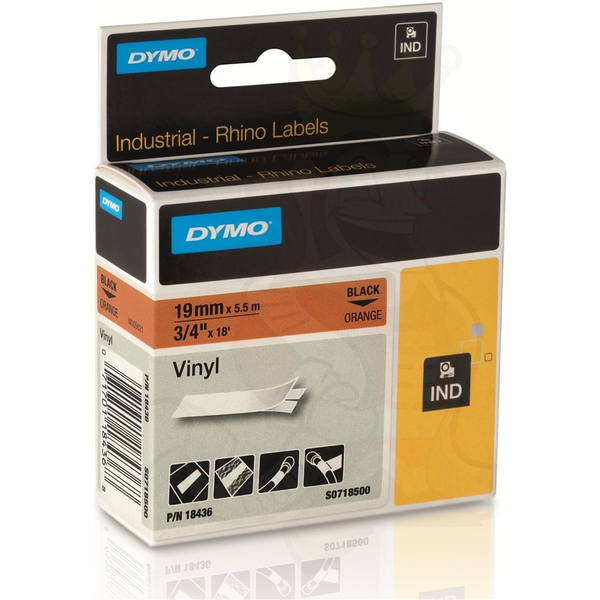DYMO 19mm RHINO Coloured vinyl nastro per etichettatrice D1