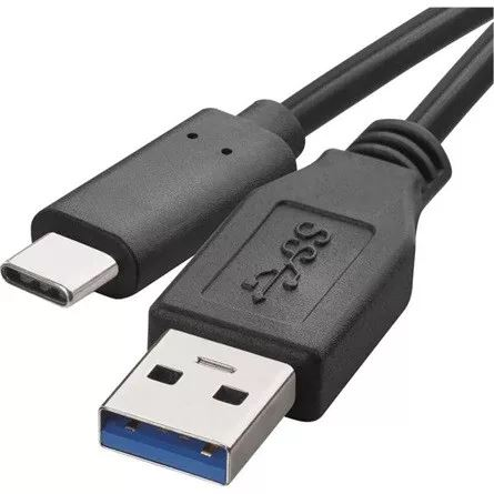 Poly Voyager Free 60 USB-C -> USB-A töltőkábel fekete (8L5A3AA) (8L5A3AA)
