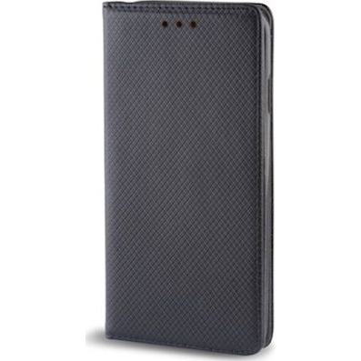 Samsung A20e 2019 Smart Magnetic Könyvtok - Fekete (GSM043822)