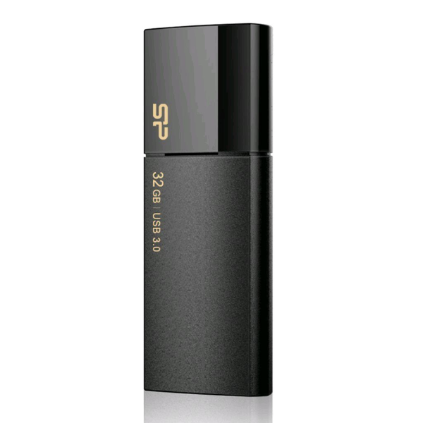 Silicon Power SP032GBUF3B05V1K Blaze B05, 32 GB, USB Type-A, 3.2 Gen 1, Slide, 9.2 g, Black