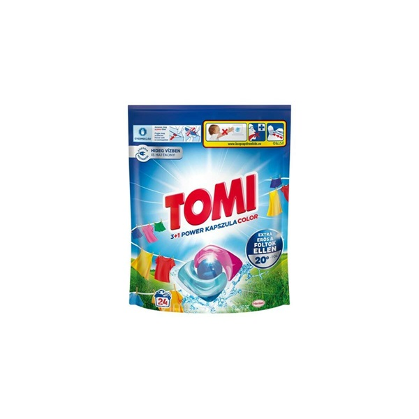 Tomi Power Caps Color mosókapszula 24 mosás (2950860)