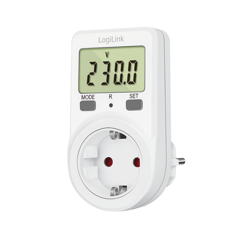 Logilink Energiaköltségmérő, fehér (EM0002B) (EM0002B)