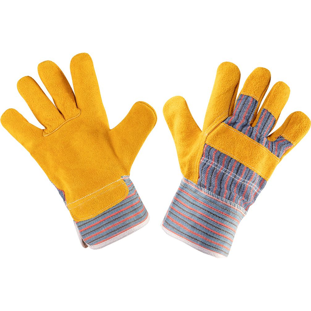 NEO 97-650 Munkakesztyű, Sárga Hasított Marhabőr, 4243X, 10,5