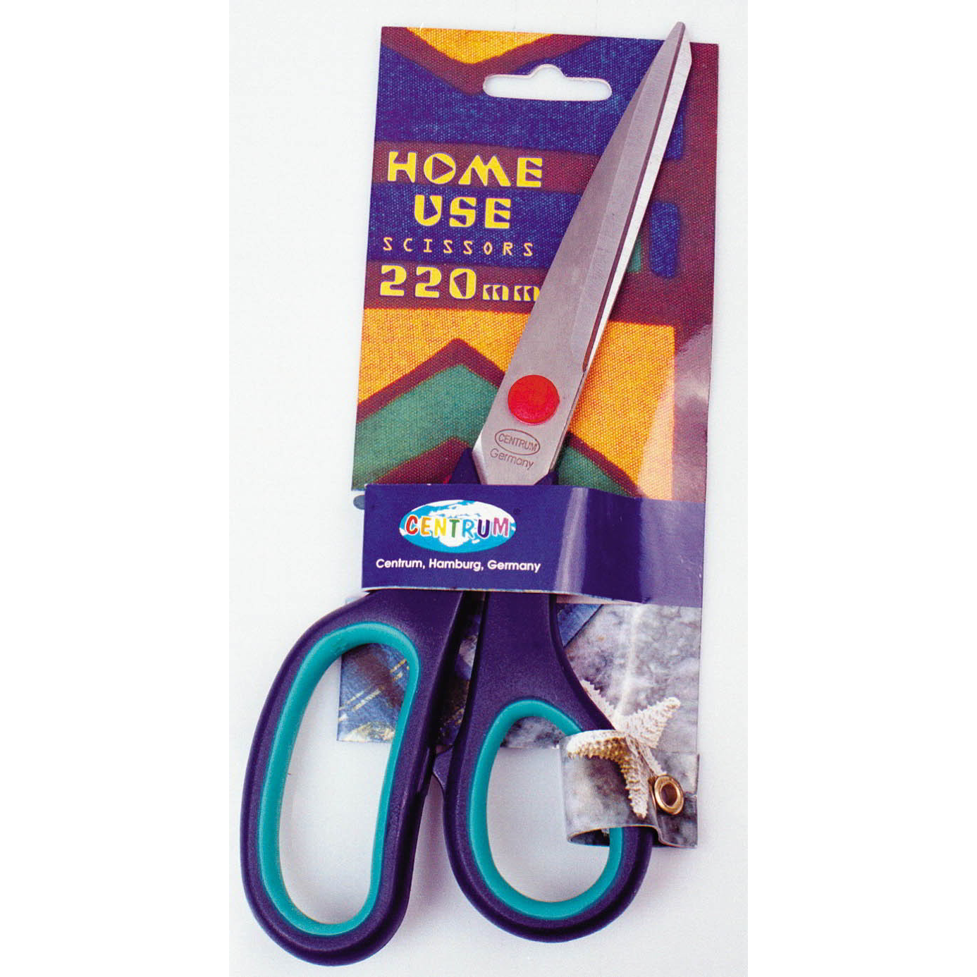Centrum 17,5 cm bliszteres olló - Kék (P5110-1114)