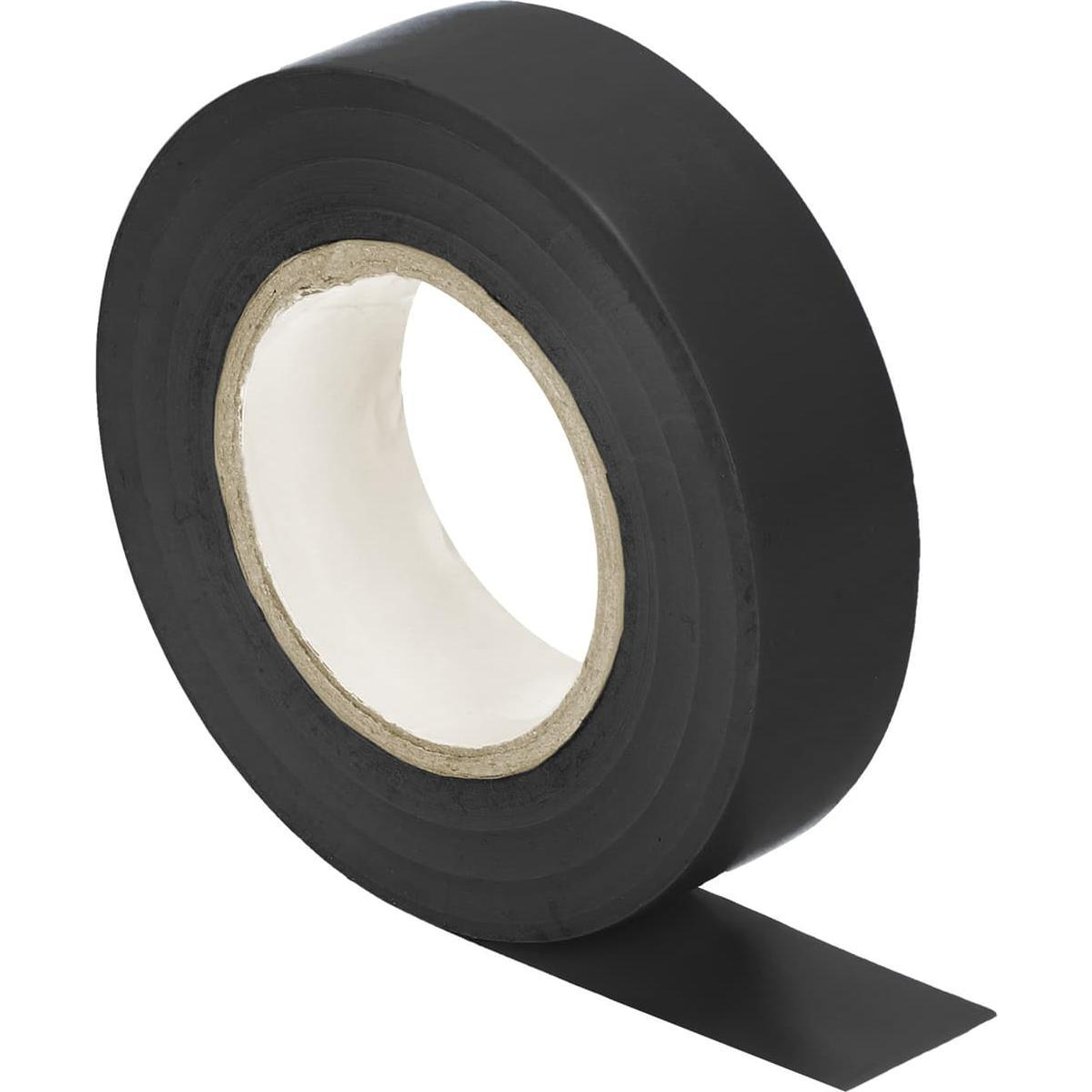 10 db Szigetelőszalag Készlet 19mm, Fekete, lángmentesített, vastagság 0,13mm, Hossza 20m (OR-AE-13196/B/20M/S)