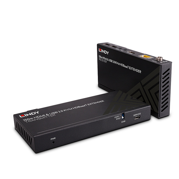 Lindy 39384 KVM-extender Zender en ontvanger