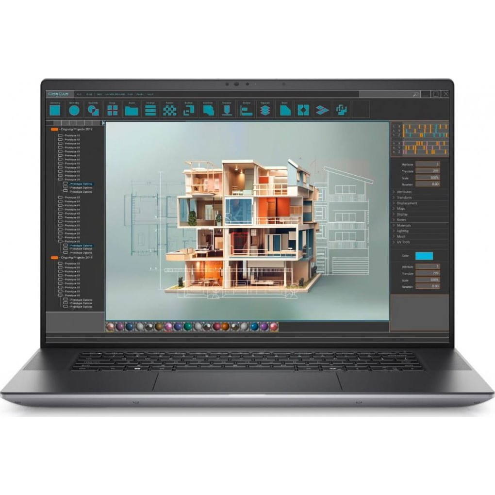 DELL Precision 5690 Intel Core Ultra 7 165H Mobil munkaállomás 40,6 cm (16