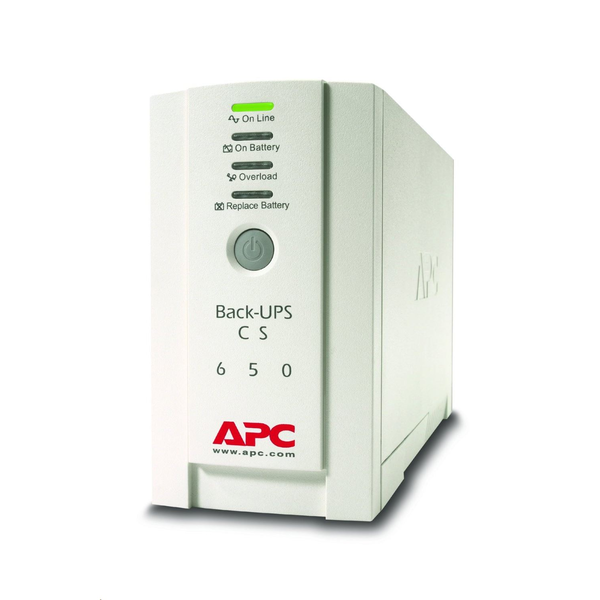 APC Back-UPS zdroj nepřerušovaného napětí Pohotovostní režim (offline) 0,65 kVA 400 W 4 AC zásuvky / AC zásuvek