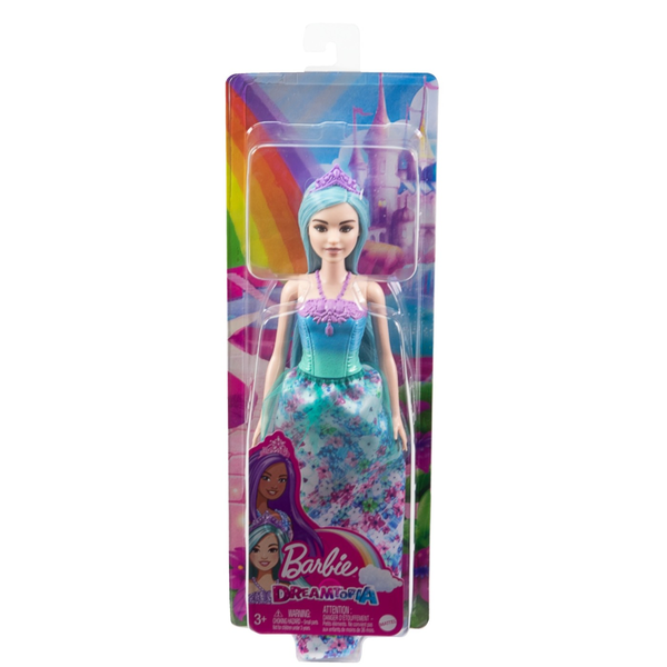Barbie Dreamtopia baba - Kék hajú hercegnő
