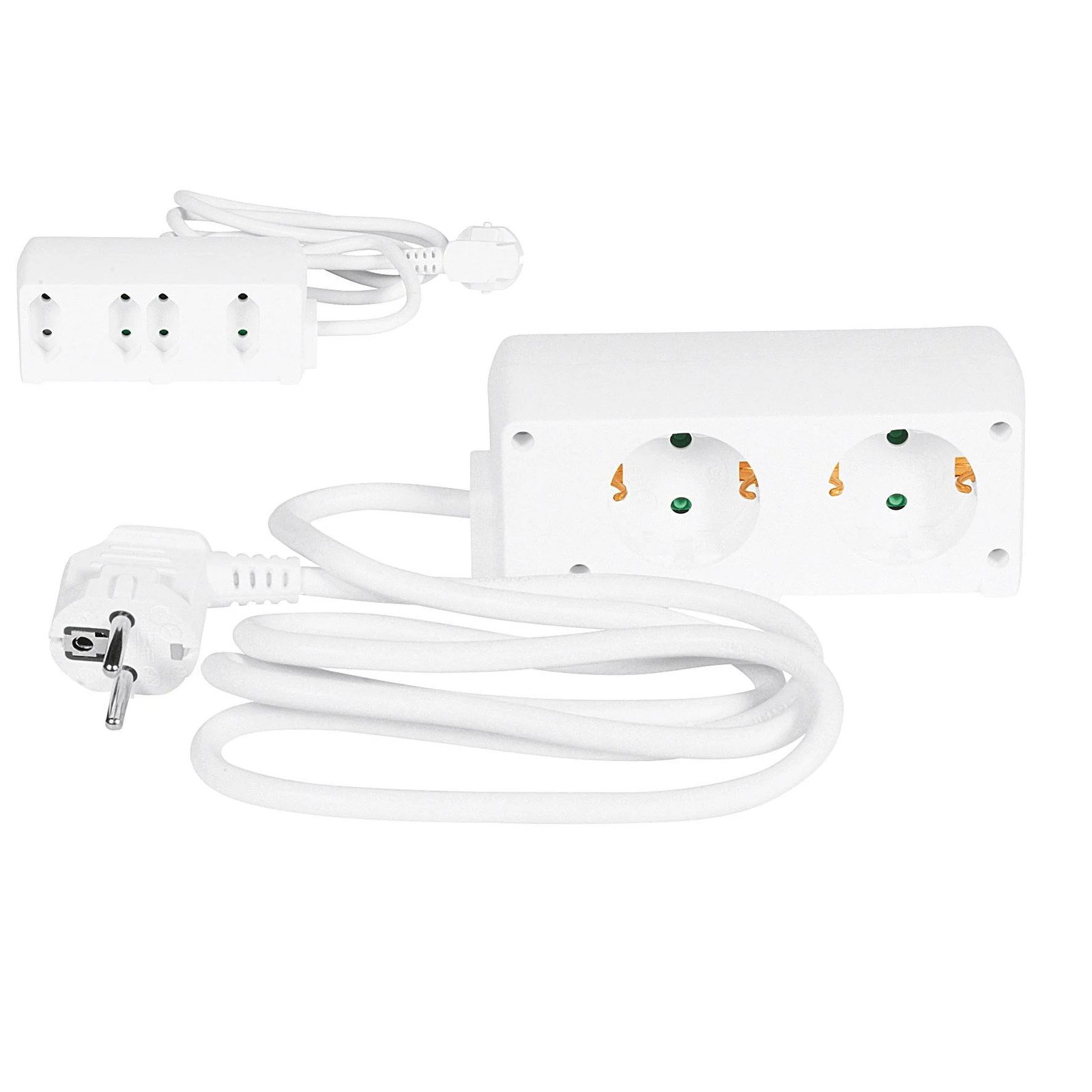 REV BiniPlus 6i 230V Elosztó 6 aljzatos 1.4m - Fehér (0012691109)