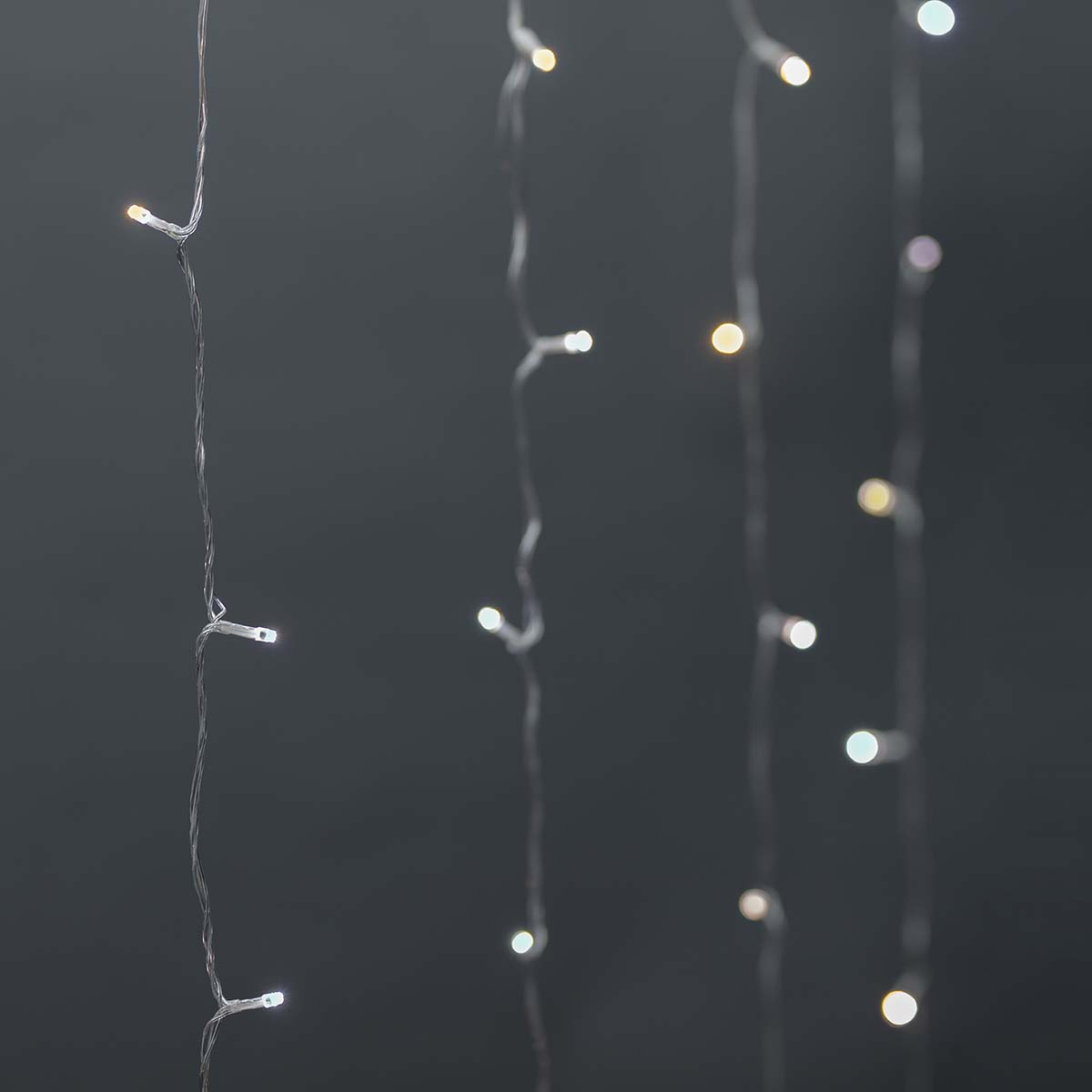 Nedis SmartLife WIFILXC02W200 WiFi-s Kül-/Beltéri LED fényfüggöny 3x3m - Állítható fehér (WIFILXC02W200)