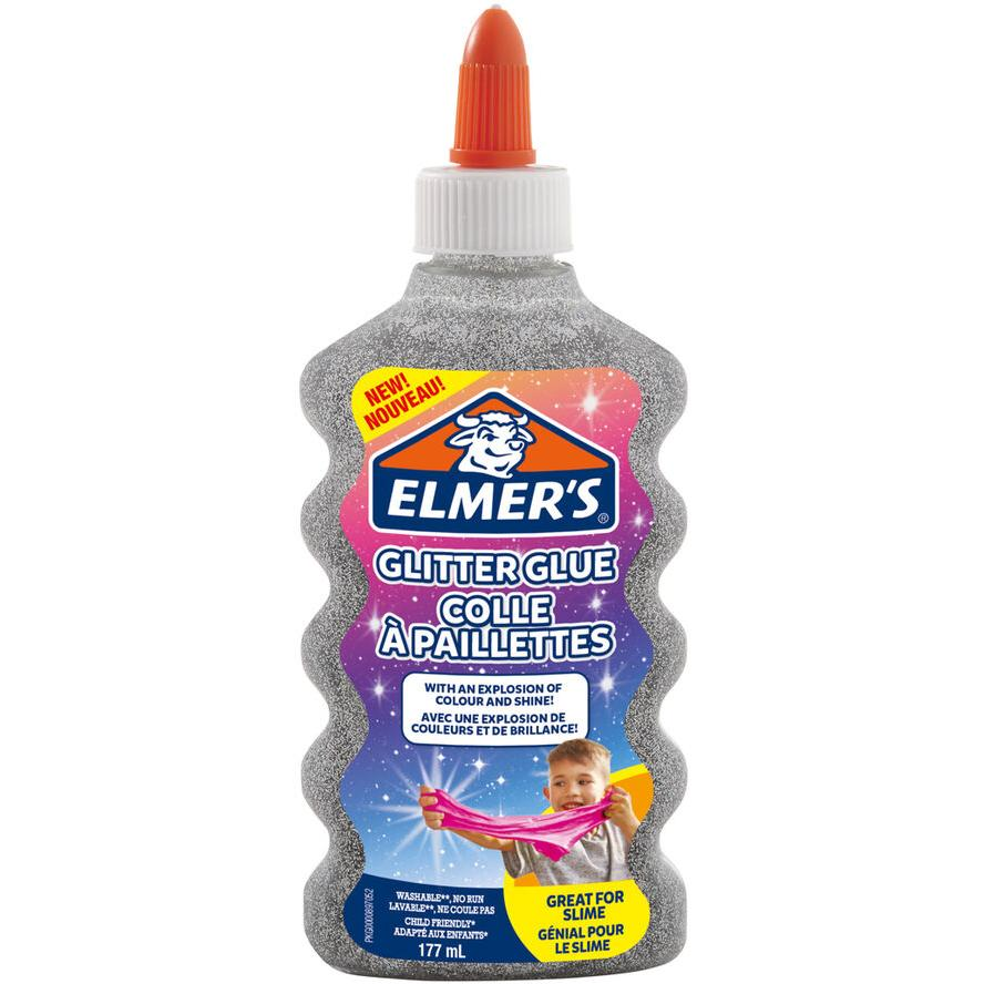 Elmers Glitzerkleber Silber 177ml (2077255) (2077255)