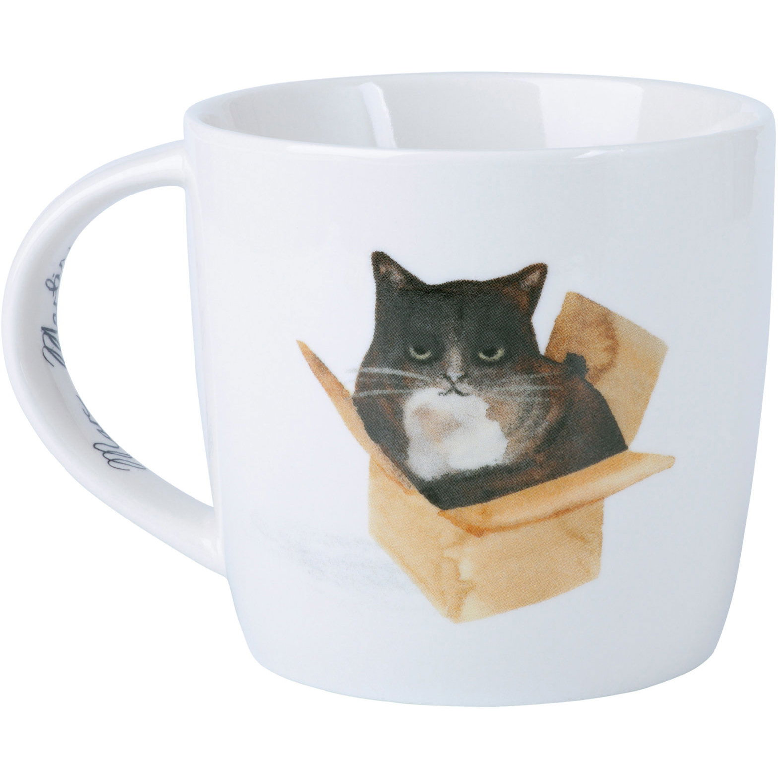 Maxwell &amp; Williams, 400 ml Marc Martin Feline Friends Macska a dobozban (DX1216)