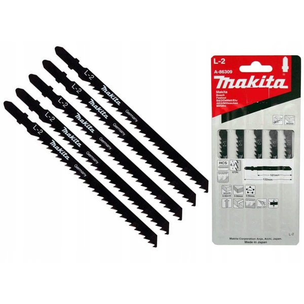 Makita szúrófűrészlap L2 fa, műanyag 101mm, Z8, 5-90mm (~T344D) (5db/cs)