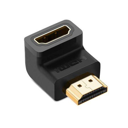 Ugreen 20109 μετατροπέας καλωδίου HDMI Μαύρος (Μαύρο), Χρυσός (Χρυσό)
