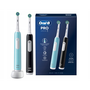 Oral-B Pro Series modrý a černý elektrický zubní kartáček