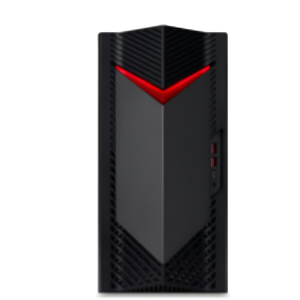 Acer Nitro 50 (N50-660) Intel Core Ultra 7 265F 32 GB DDR5-SDRAM 1 TB SSD NVIDIA GeForce RTX 5060 Windows 11 Home Desktop PC Sort, Rød