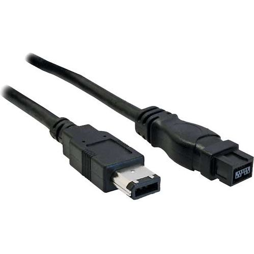 InLine 36903 cavo firewire Nero