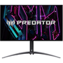 Монитор Gaming Acer Predator X27Ubmiipruzx ZeroFrame, 27", OLED, FreeSync Premium, 240Hz, 0.01ms (PRT), HDMI - DP - USB - Audio, Черен