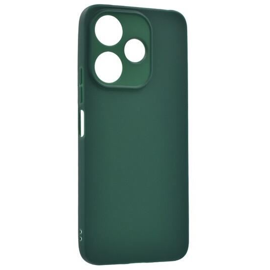 Gigapack Xiaomi Redmi 13 4G szilikon tok matt sötétzöld (GP-158995) (GP-158995)