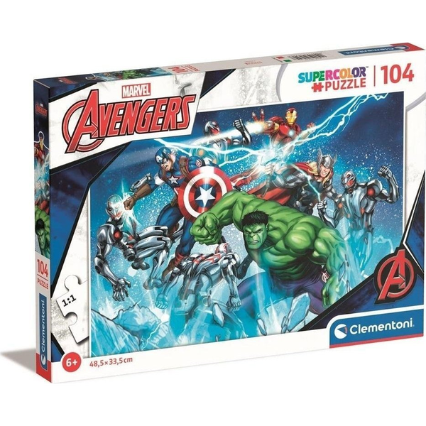 Clementoni Marvel Avengers Пъзел 104 броя Комикс