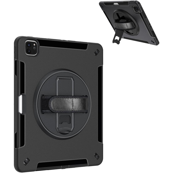 Carcasa Para Ipad Air 13 2024 / 13 2025 Anillo De Soporte Bimaterial
