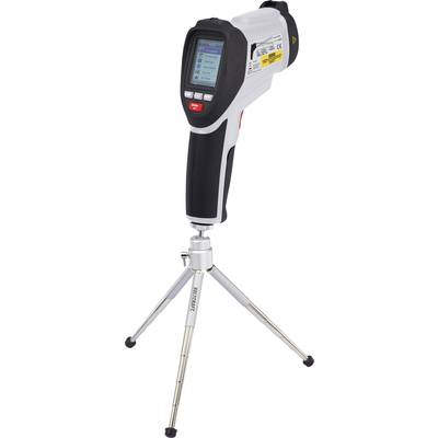 Infra hőmérő, távhőmérő, levegő páramérő beépített hőkamerával 50:1 optika -50-től +1600 °C-ig Voltcraft IR-1600 CAM (IR-1600CAM)